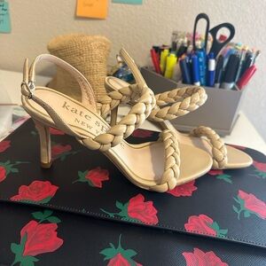 NWT Kate Spade New York designer heel sandals